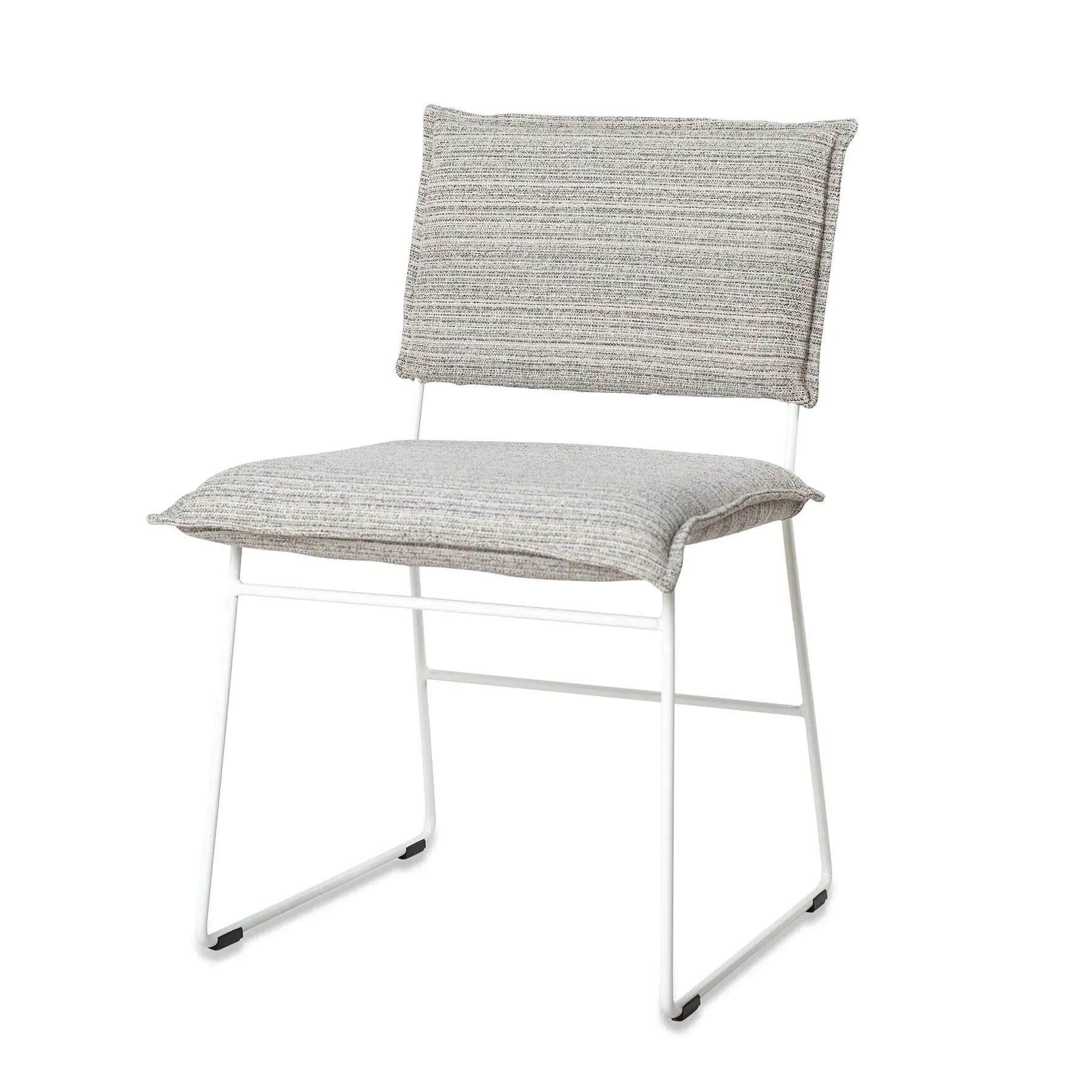 Garden Chair without Arms - Grey, Fabric image