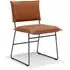 Norman Chair without Arms - Tan, Leather