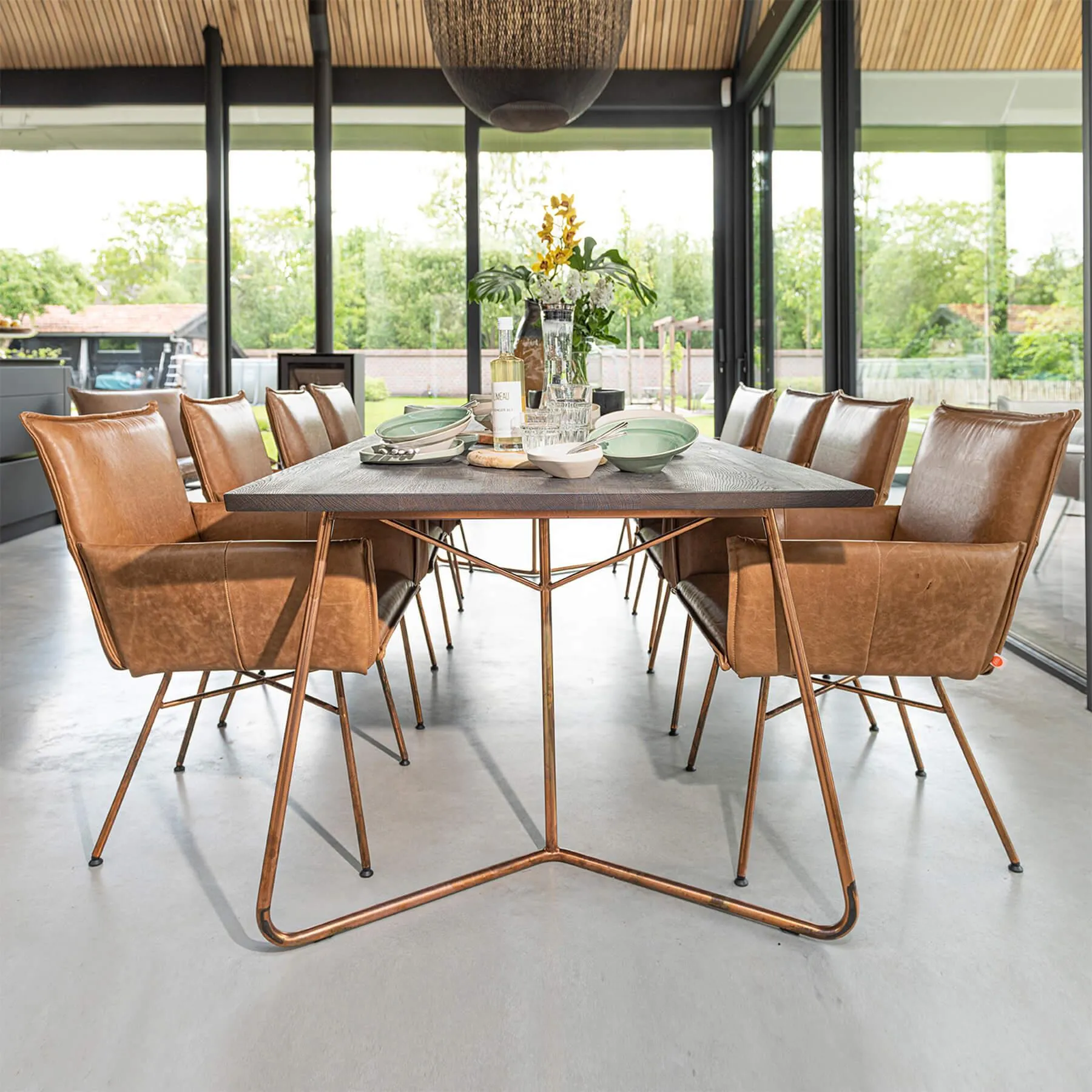 Rectangular Dining Table - Oak, Wood