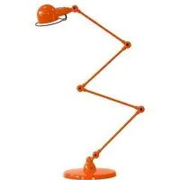 4-Arm Zigzag Desk Lamp with Adjusters - Orange