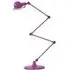 4-Arm Zigzag Desk Lamp with Adjusters - Violet