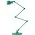 4-Arm Zigzag Desk Lamp with Adjusters - Water Blue