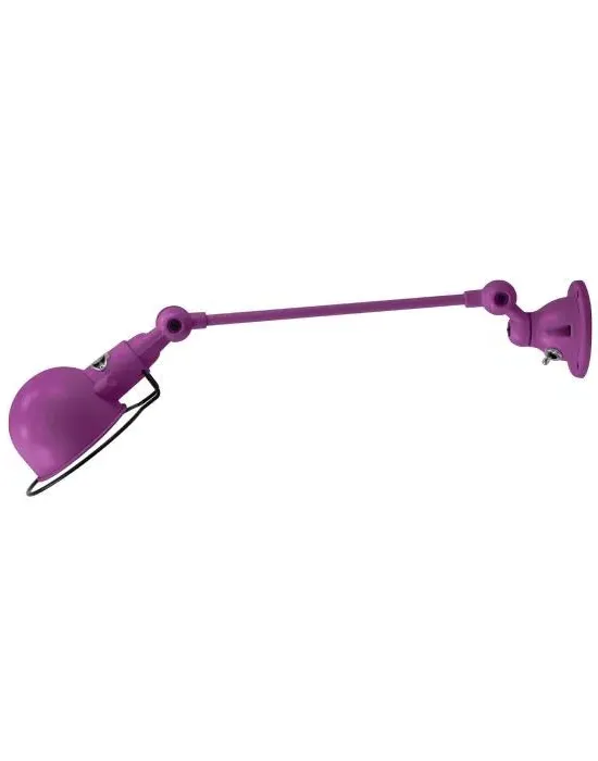 Adjustable Wall Light with Switch - Violet