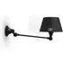 Aicler One Arm Adjustable Wall Light - Black, Cast Metal