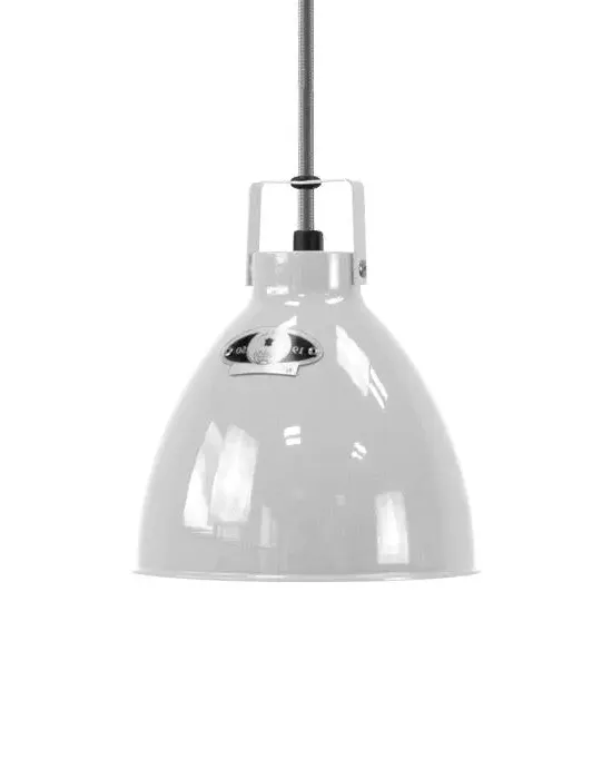 Augustin Small Pendant Light - Silver Grey, Aluminium