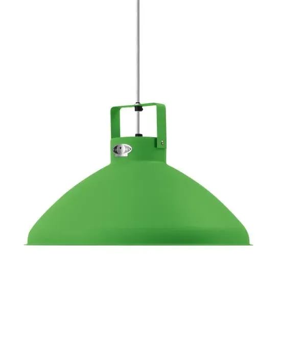 Beaumont Large Pendant Light - Apple Green, Metal