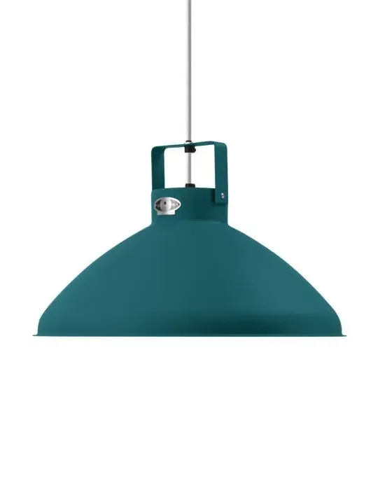 Beaumont Large Pendant Light - Ocean Blue, Metal