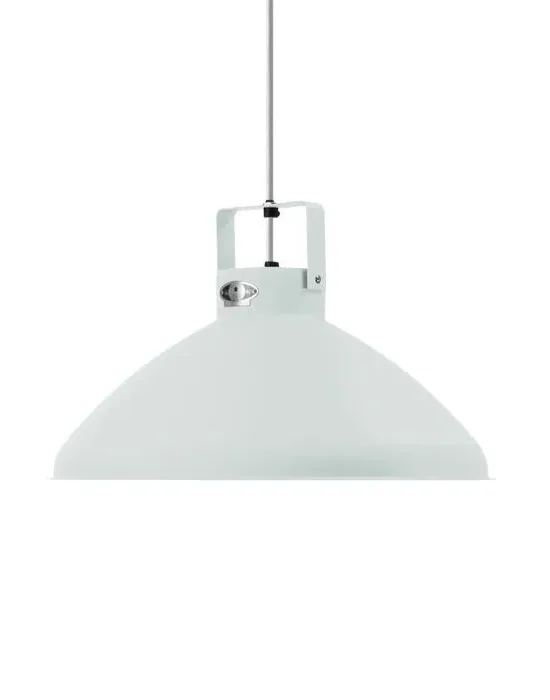 Beaumont Large Pendant Light - White, Cast Metal