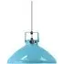 Beaumont Small Pendant Light - Pastel Blue, Aluminium