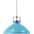 Beaumont Small Pendant Light - Pastel Blue, Aluminum