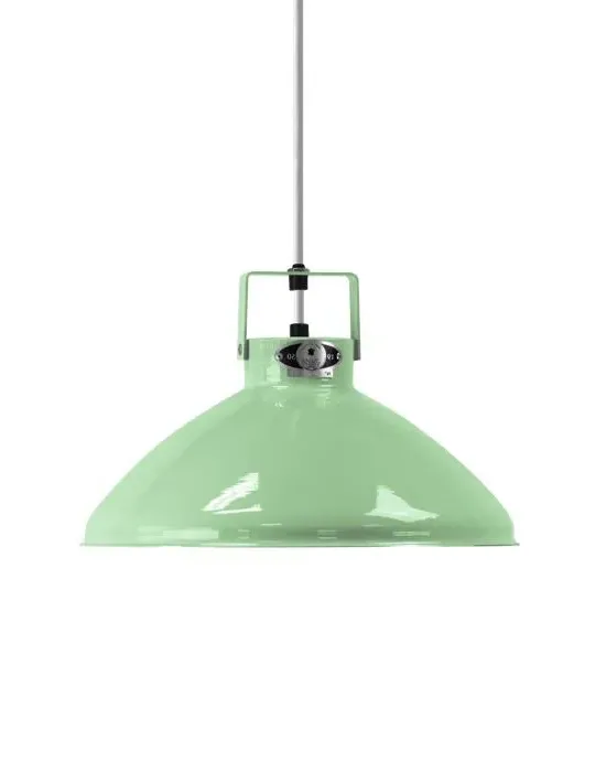 Beaumont Small Pendant Light - Water Green, Aluminum