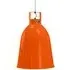 Clement Large Pendant Light - Orange, Aluminium