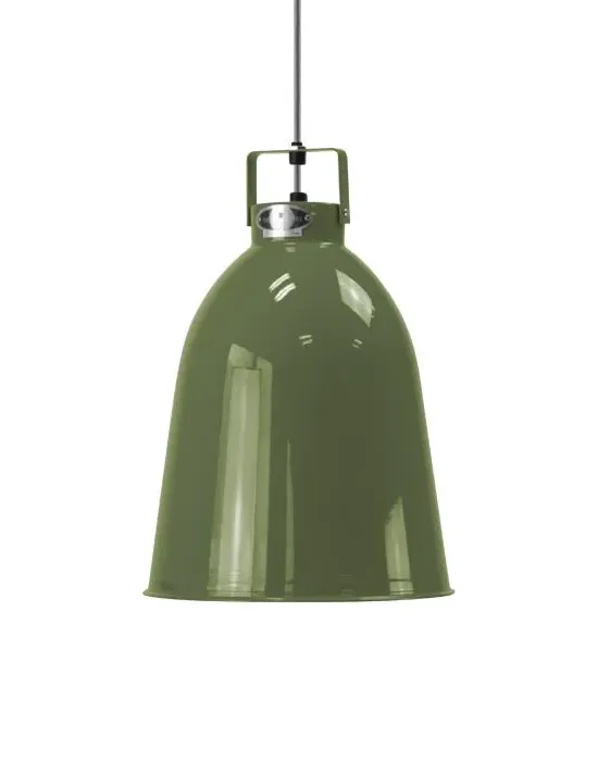 Clement Small Pendant Light - Olive, Aluminium image