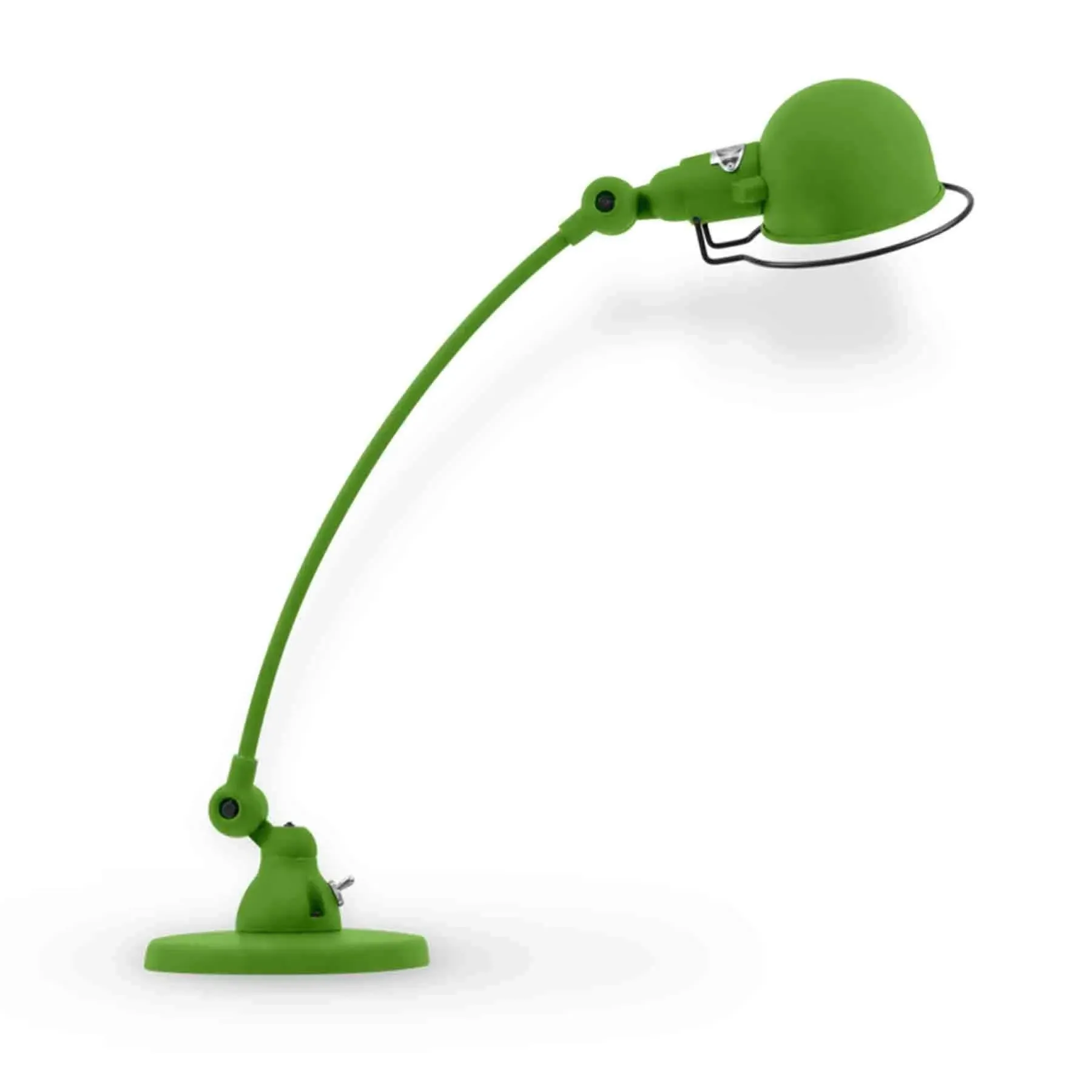 Curve Arm Desk Lamp - Ivory, Aluminium