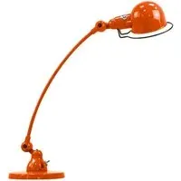 Curve Arm Desk Lamp with Ball Connectors - Orange