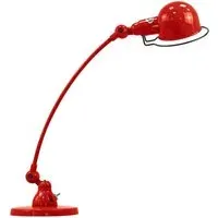 Curve Arm Desk Lamp with Ball Joints - Red, Steel
