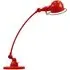 Curve Arm Desk Lamp with Ball Joints - Red, Steel