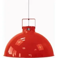 Dante Large Pendant Light - Red, Aluminium