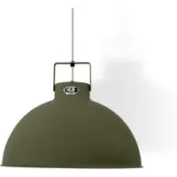 Dante Medium Pendant Light - Olive, Aluminium