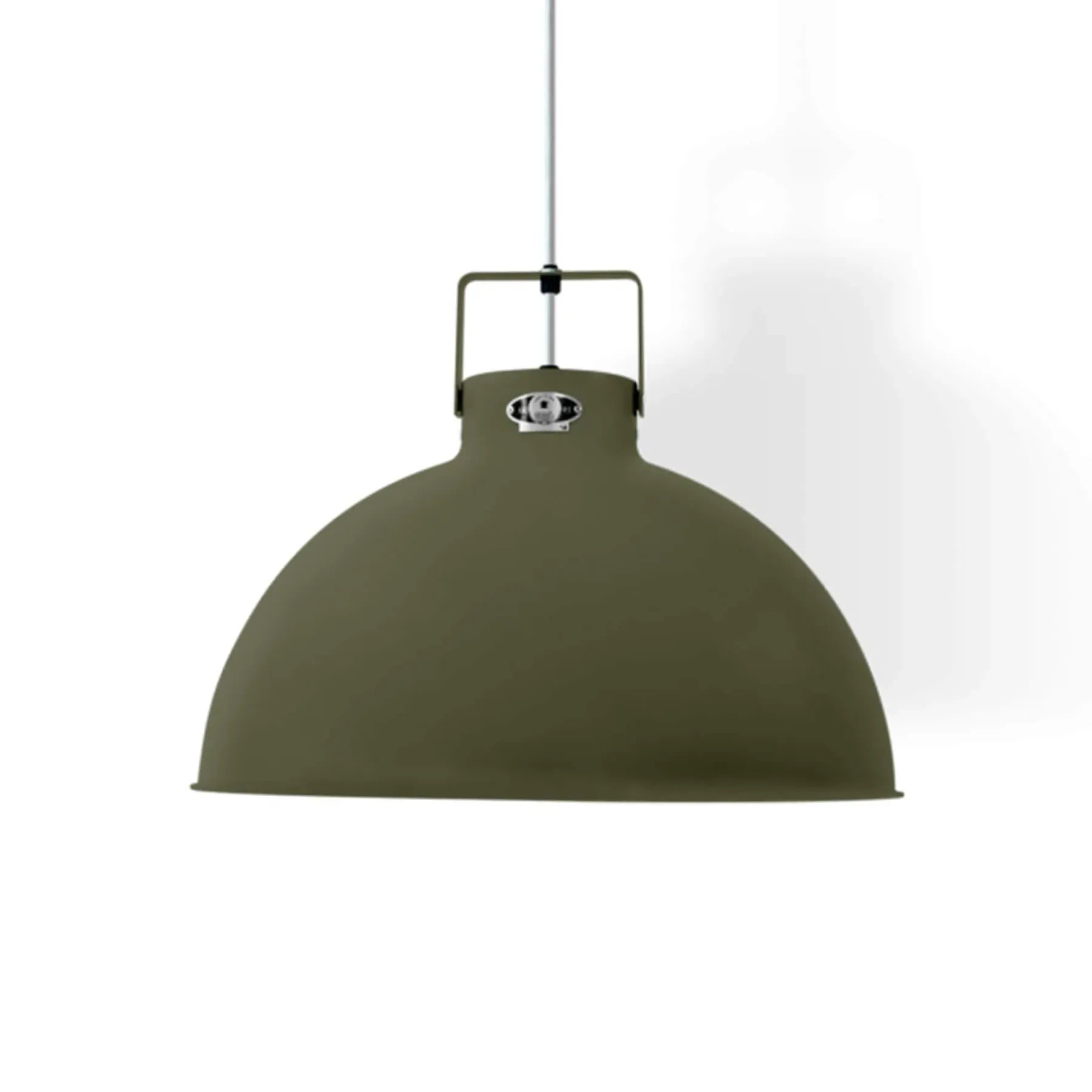 Dante Medium Pendant Light - Olive, Aluminium image