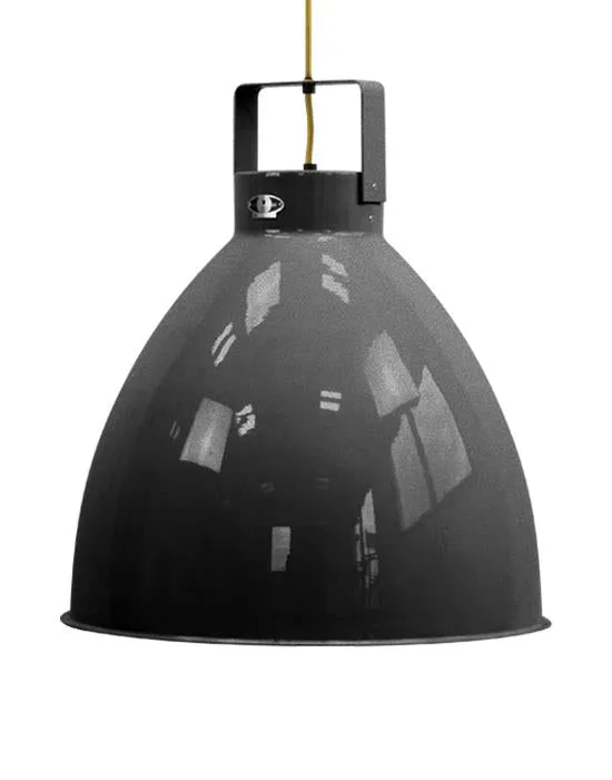 Extra Large Pendant Light Adjustable - Black, Aluminium
