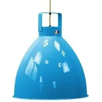 Extra Large Pendant Light Adjustable - Blue, Aluminium