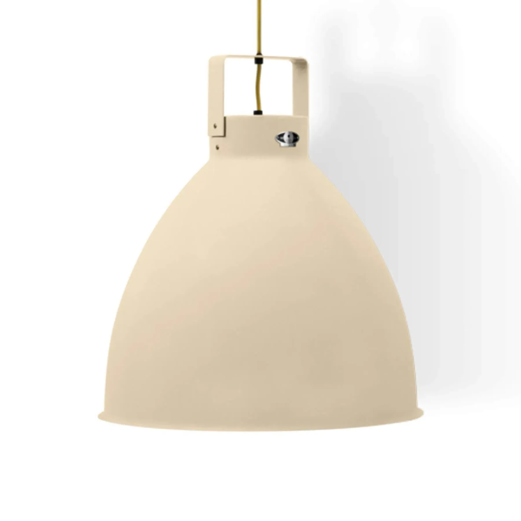 Extra Large Pendant Light Adjustable - Ivory, Aluminium