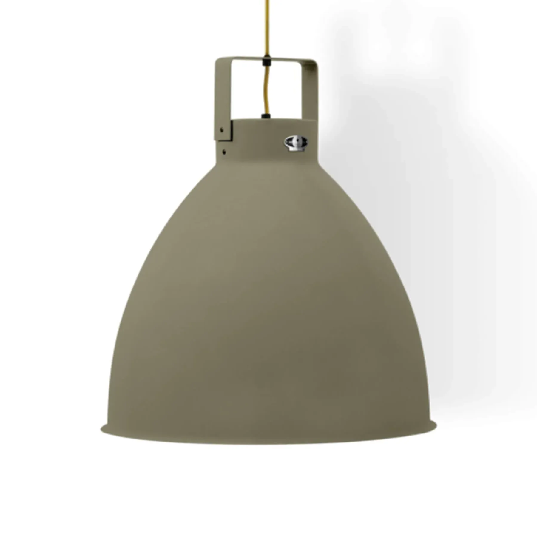 Extra Large Pendant Light Adjustable - Khaki, Aluminium