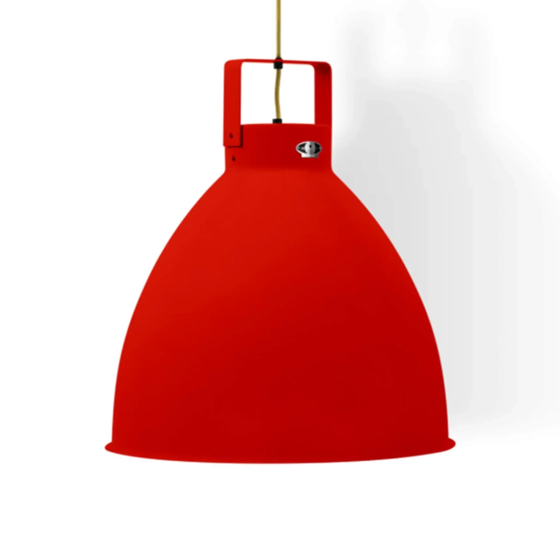 Extra Large Pendant Light Adjustable - Red, Aluminium