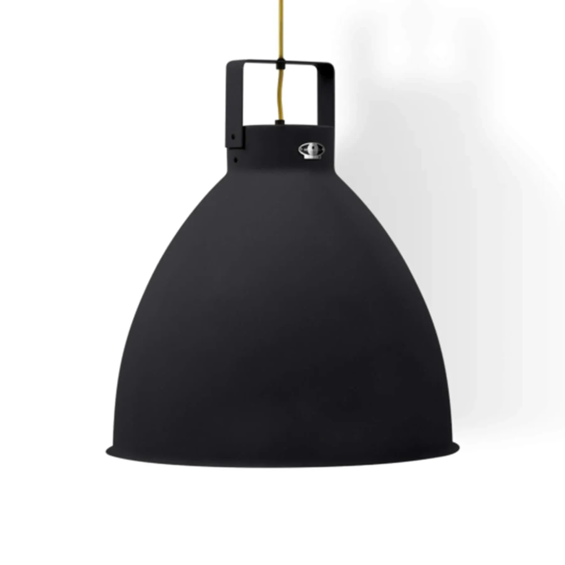Extra Large Pendant Light with Adjustable Shade - Black