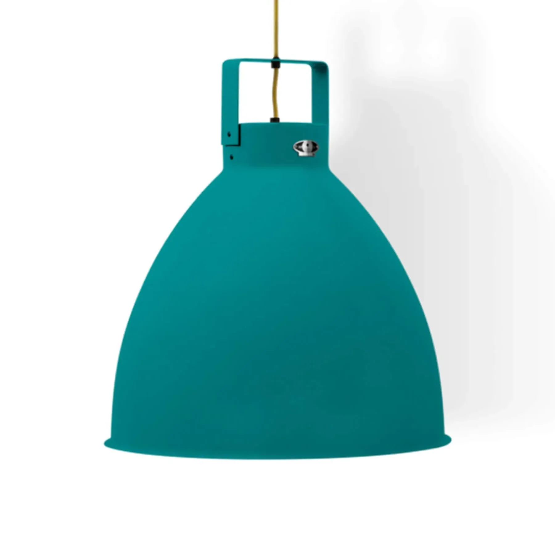Extra Large Pendant Light with Adjustable Shade - Blue