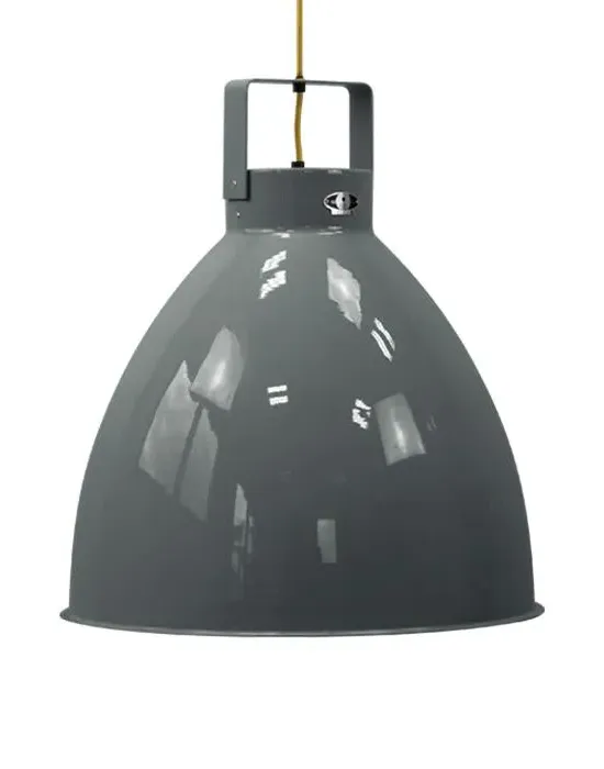 Extra Large Pendant Light with Adjustable Shade - Grey