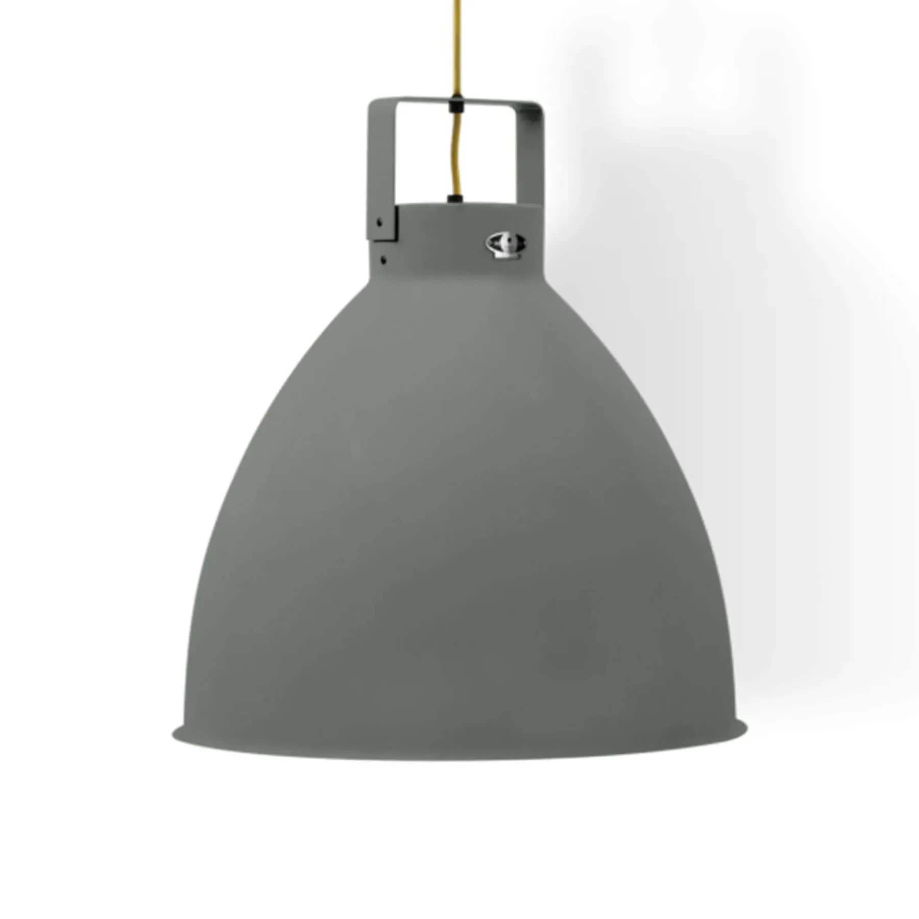 Extra Large Pendant Light with Adjustable Shade - Grey
