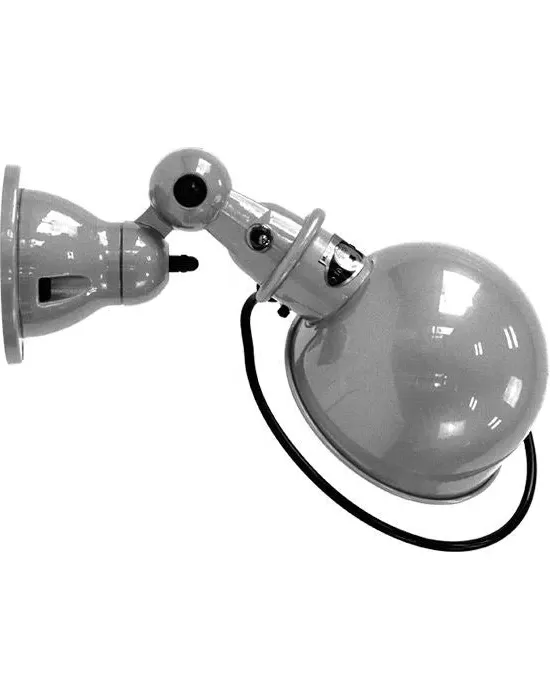 Flush Wall Light with Ball Joint - Olive, Steel