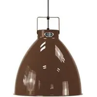 Large Pendant Light Adjustable - Chocolate, Aluminium