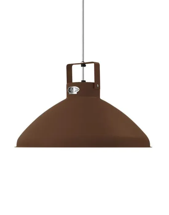 Large Pendant Light Adjustable - Chocolate, Metal