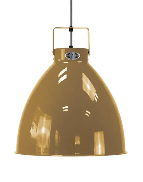 Large Pendant Light Adjustable - Gold, Aluminium
