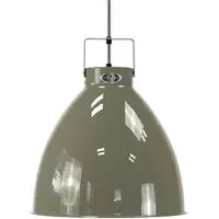Large Pendant Light Adjustable - Khaki, Aluminium