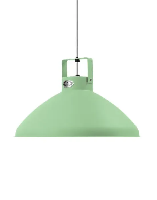 Large Pendant Light Adjustable - Red, Metal