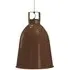 Large Pendant Light - Chocolate, Aluminium