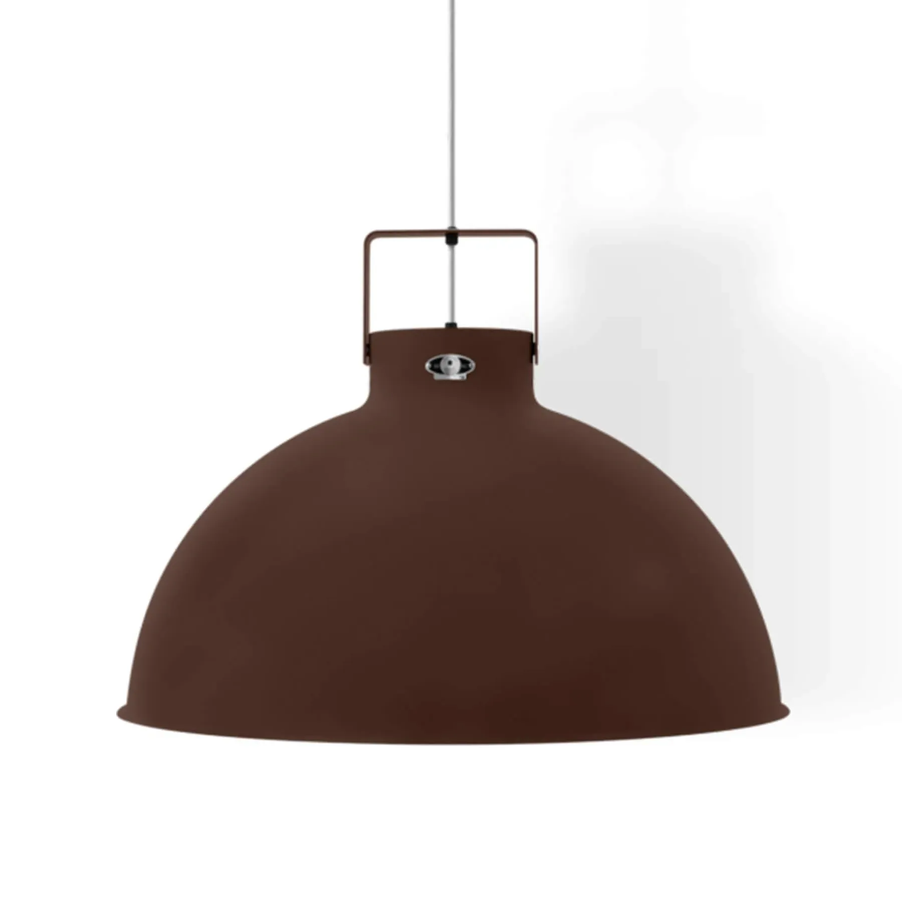 Large Pendant Light - Chocolate, Aluminium