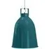 Large Pendant Light Industrial Style - Blue