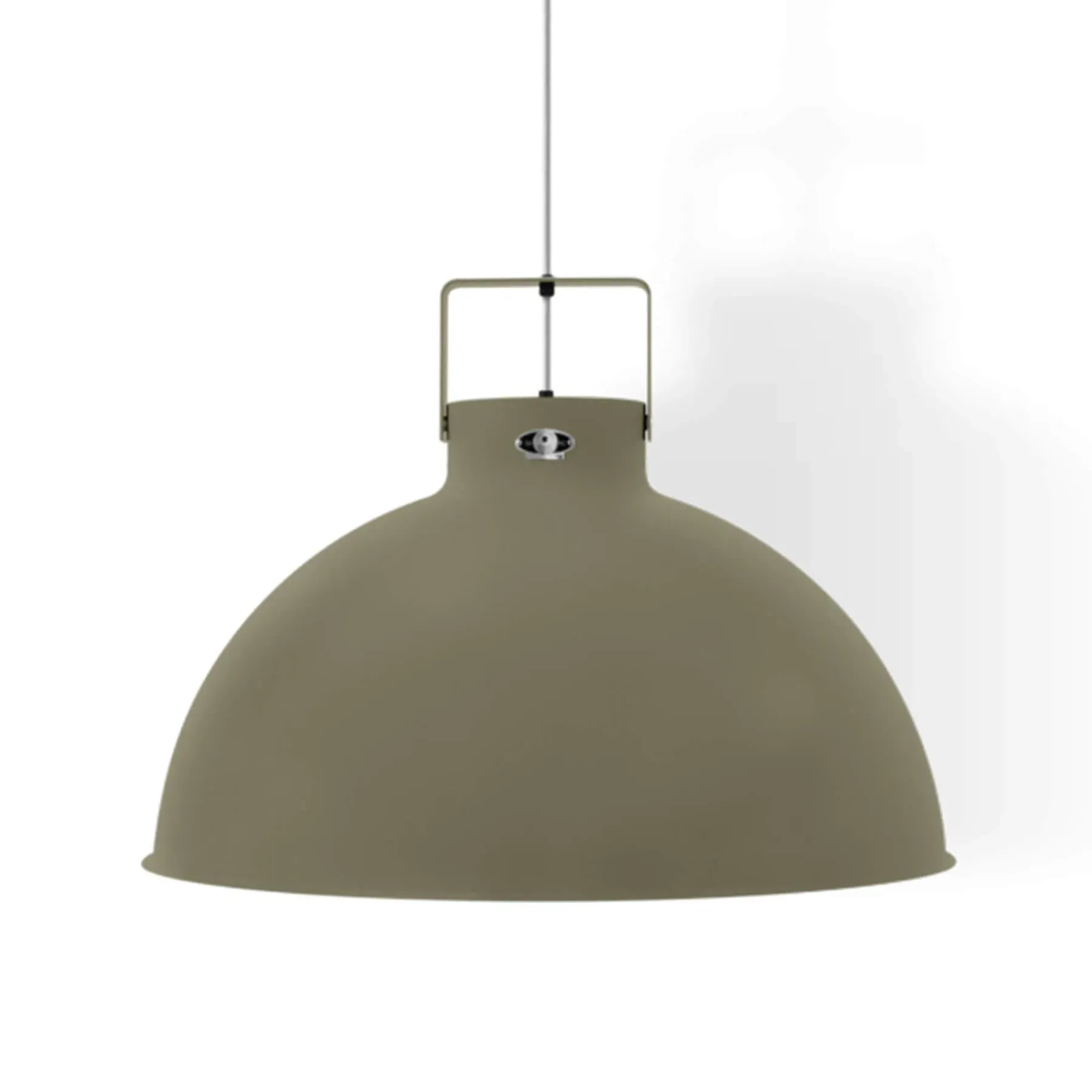 Large Pendant Light - Khaki, Aluminium