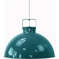 Large Pendant Light - Ocean Blue, Aluminium