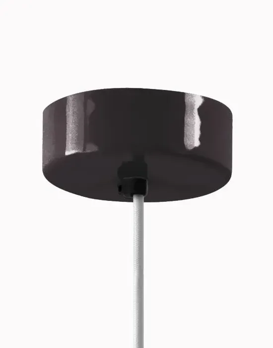 Large Pendant Light - Pink, Aluminium