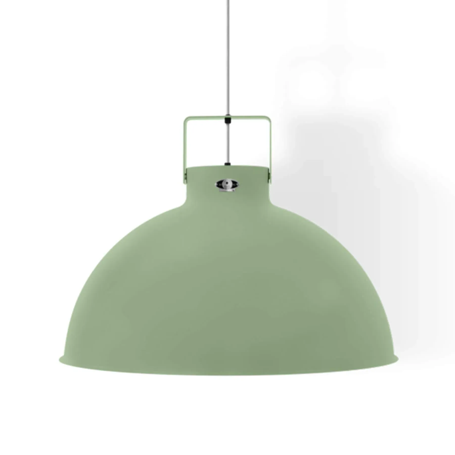 Large Pendant Light - Water Green, Aluminium