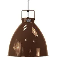 Large Pendant Light with Adjustable Shade - Copper