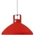 Large Pendant Light with Adjustable Shade - Red