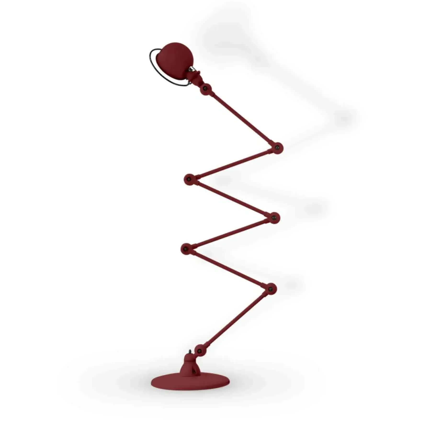 Loft Six Arm Floor Lamp - Chocolate