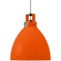 Medium Augustin Pendant Light - Orange, Aluminium